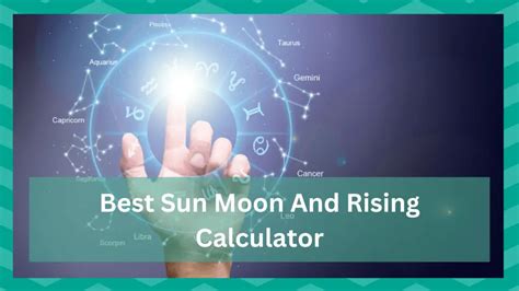 Your Sun, Moon, and Rising signs are an important part of your personal Astrology Understanding these signs -- and how they influence you . . Calculate sun moon and rising